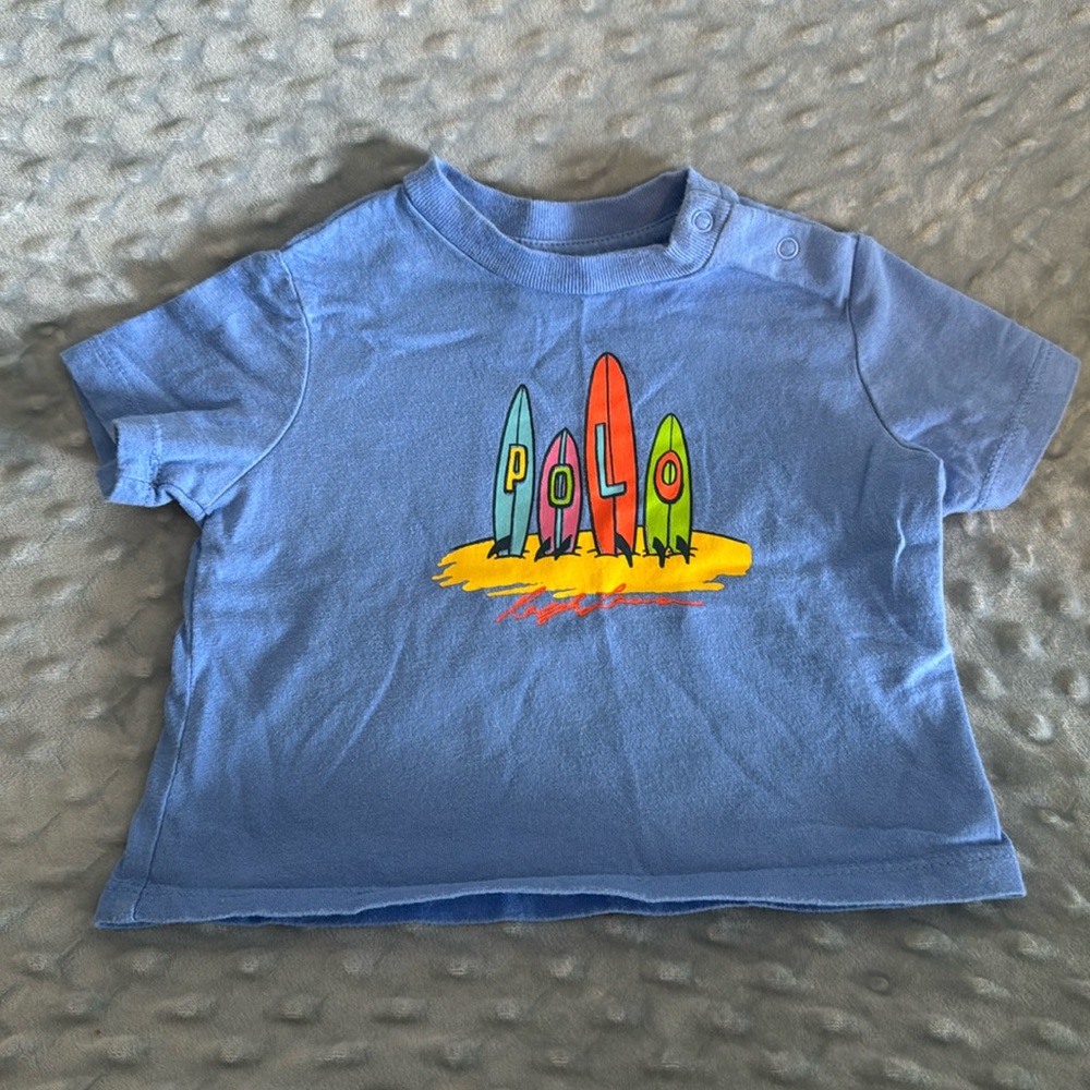3mo Polo SurfboardCotton Jersey Tee
